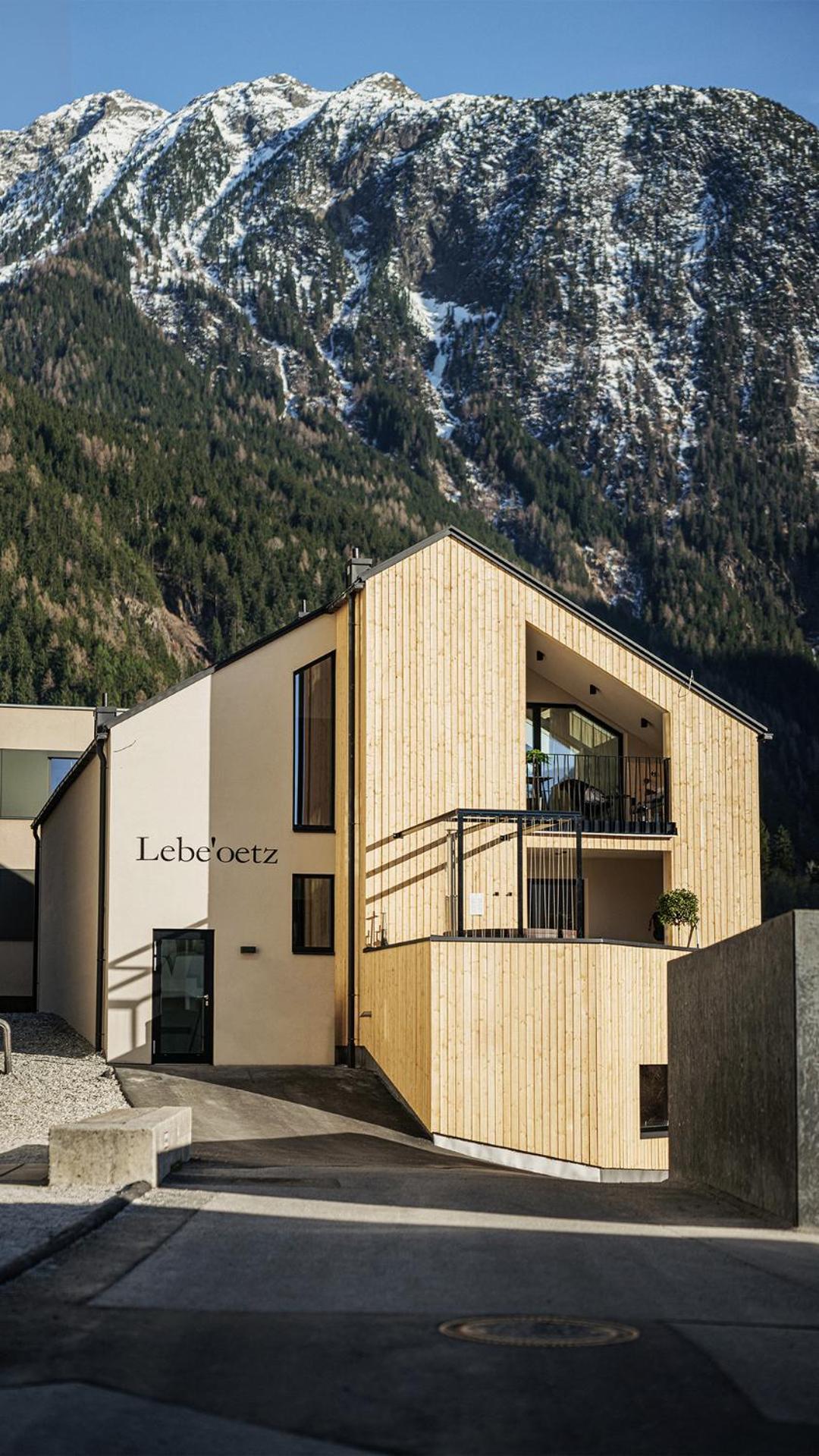 Lebe'Oetz - Das Ferienapartmenthaus Im Zentrum Von 厄茨 外观 照片